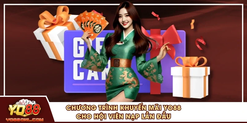 Chương trình khuyến mãi YO88 cho hội viên nạp lần đầu