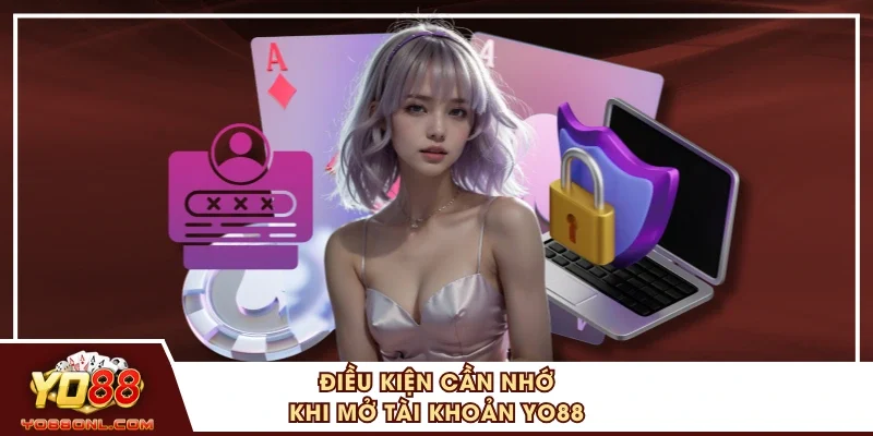 Điều kiện cần nhớ khi mở tài khoản YO88